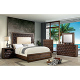 Eutropia Warm Chestnut Queen Bed - Ornate Home