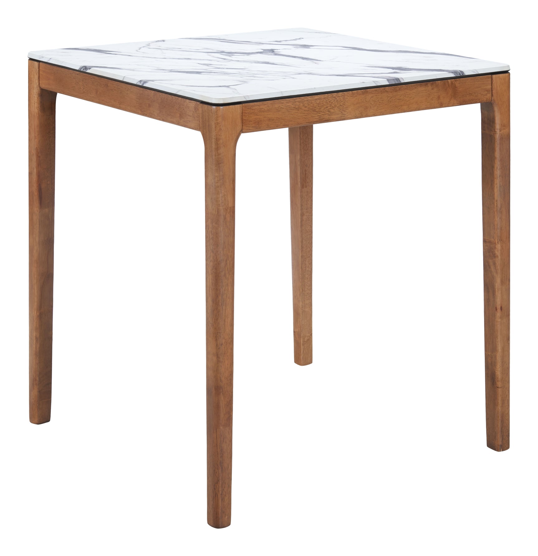 Eva White Counter Table - Ornate Home