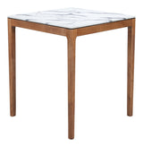 Eva White Counter Table - Ornate Home