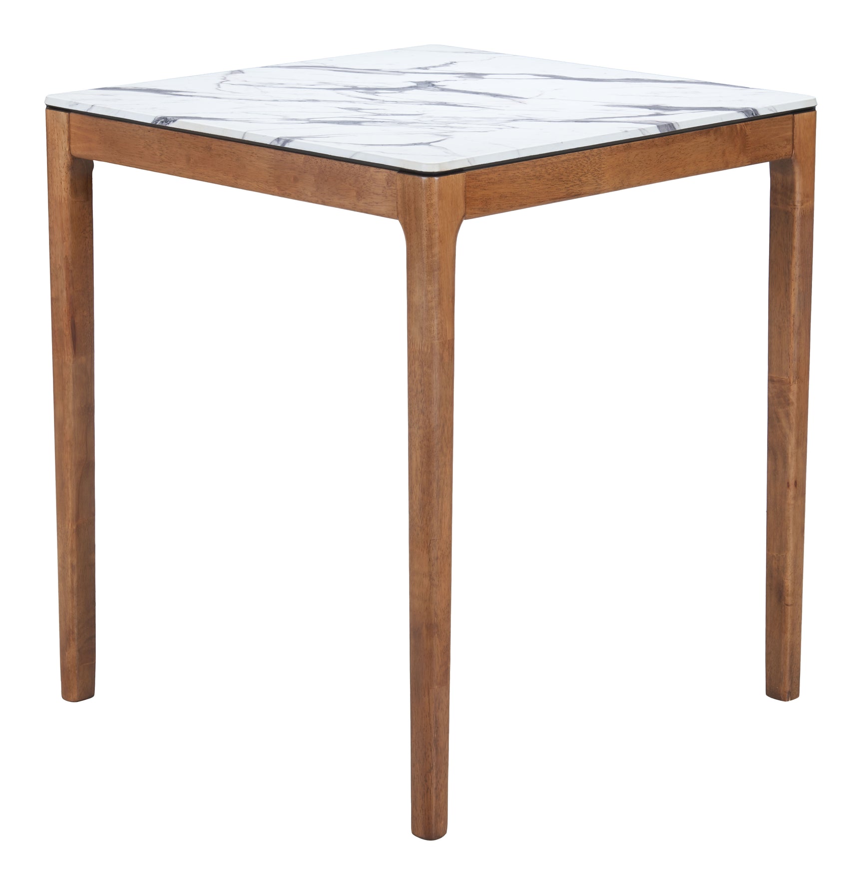 Eva White Counter Table - Ornate Home