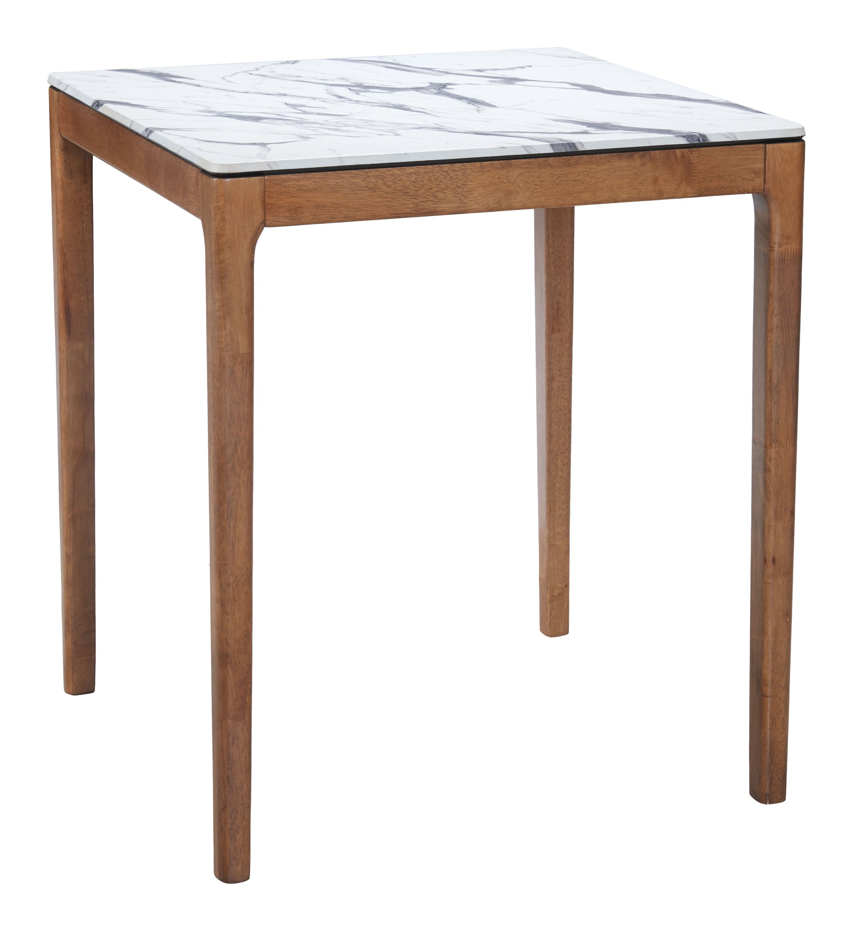 Eva White Counter Table - Ornate Home