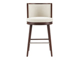 Evalyn Barstool in Cream - Ornate Home