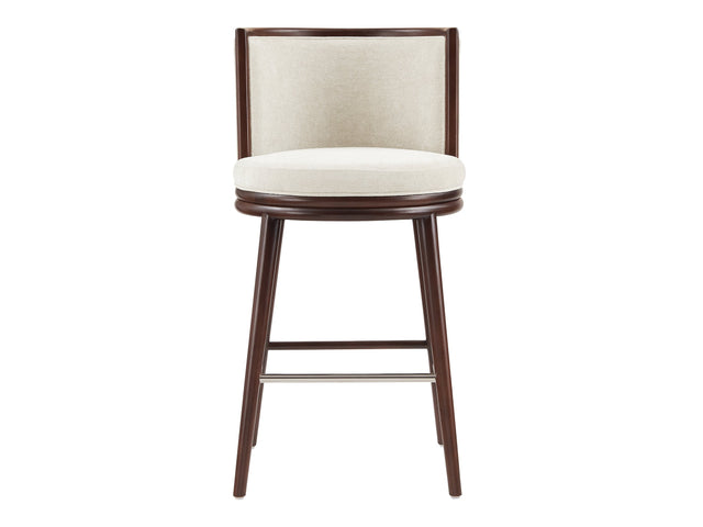 Evalyn Barstool in Cream - Ornate Home