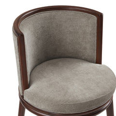 Evalyn Barstool in Dove (set of 2) - Ornate Home
