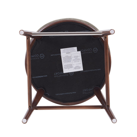 Evalyn Barstool in Dove (set of 2) - Ornate Home