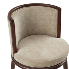 Evalyn Barstool in Natural (set of 3) - Ornate Home