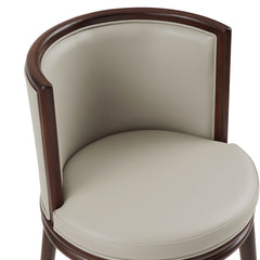 Evalyn Barstool in Stone (set of 2) - Ornate Home