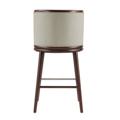 Evalyn Barstool in Stone (set of 2) - Ornate Home