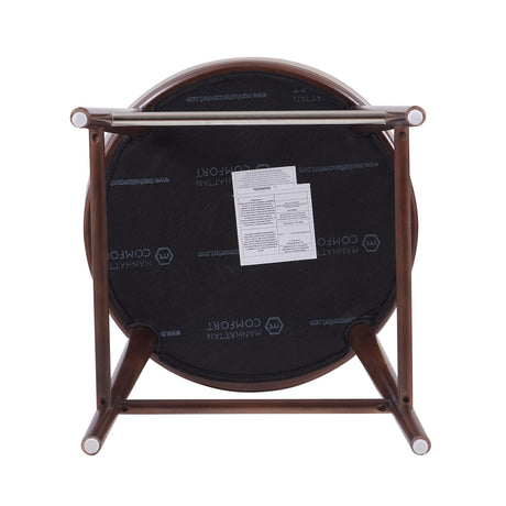 Evalyn Barstool in Stone (set of 2) - Ornate Home