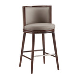 Evalyn Barstool in Taupe - Ornate Home