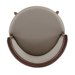 Evalyn Barstool in Taupe (set of 3) - Ornate Home