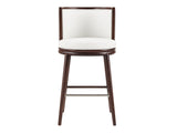 Evalyn Barstool in White - Ornate Home