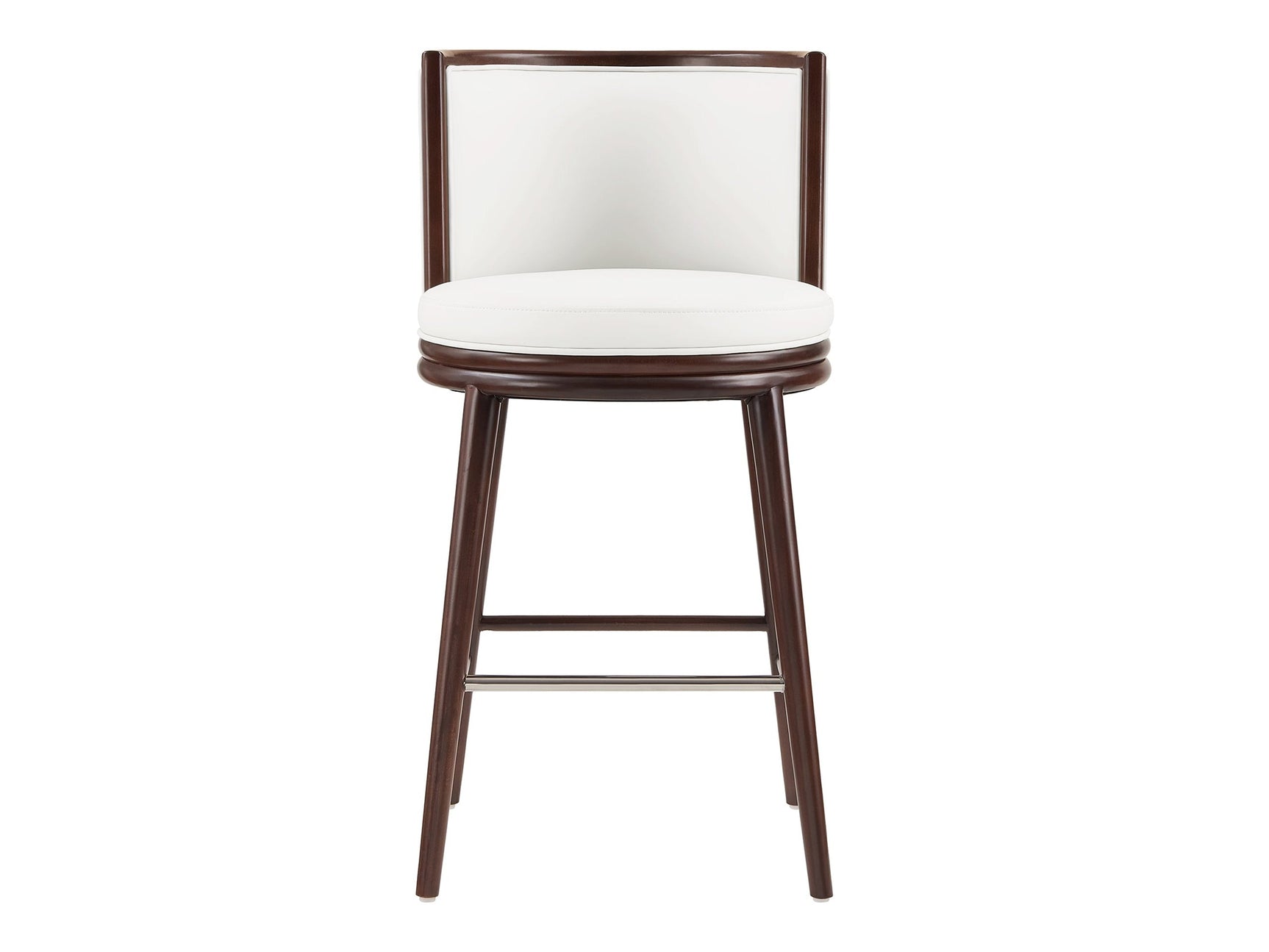 Evalyn Barstool in White - Ornate Home