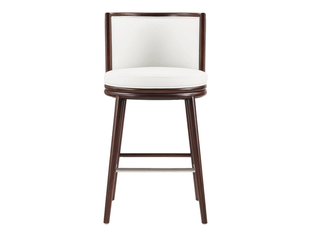 Evalyn Barstool in White - Ornate Home
