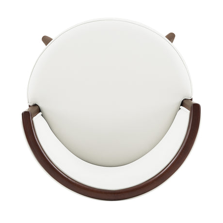 Evalyn Barstool in White - Ornate Home