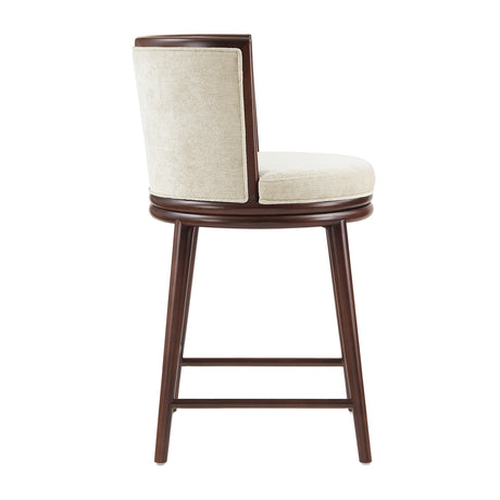 Evalyn Counter Stool in Cream - Ornate Home