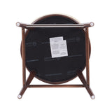 Evalyn Counter Stool in Cream (set of 3) - Ornate Home