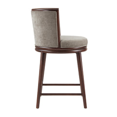 Evalyn Counter Stool in Dove (set of 2) - Ornate Home