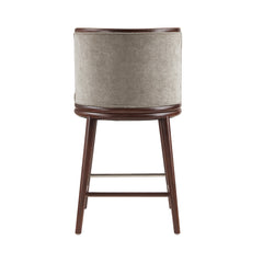 Evalyn Counter Stool in Dove (set of 2) - Ornate Home