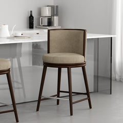 Evalyn Counter Stool in Natural - Ornate Home