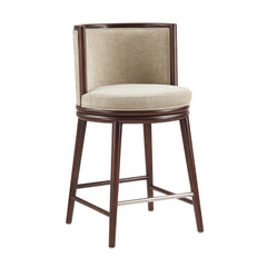 Evalyn Counter Stool in Natural (set of 2) - Ornate Home