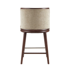 Evalyn Counter Stool in Natural (set of 2) - Ornate Home