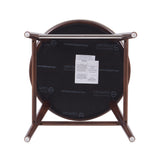 Evalyn Counter Stool in Taupe - Ornate Home