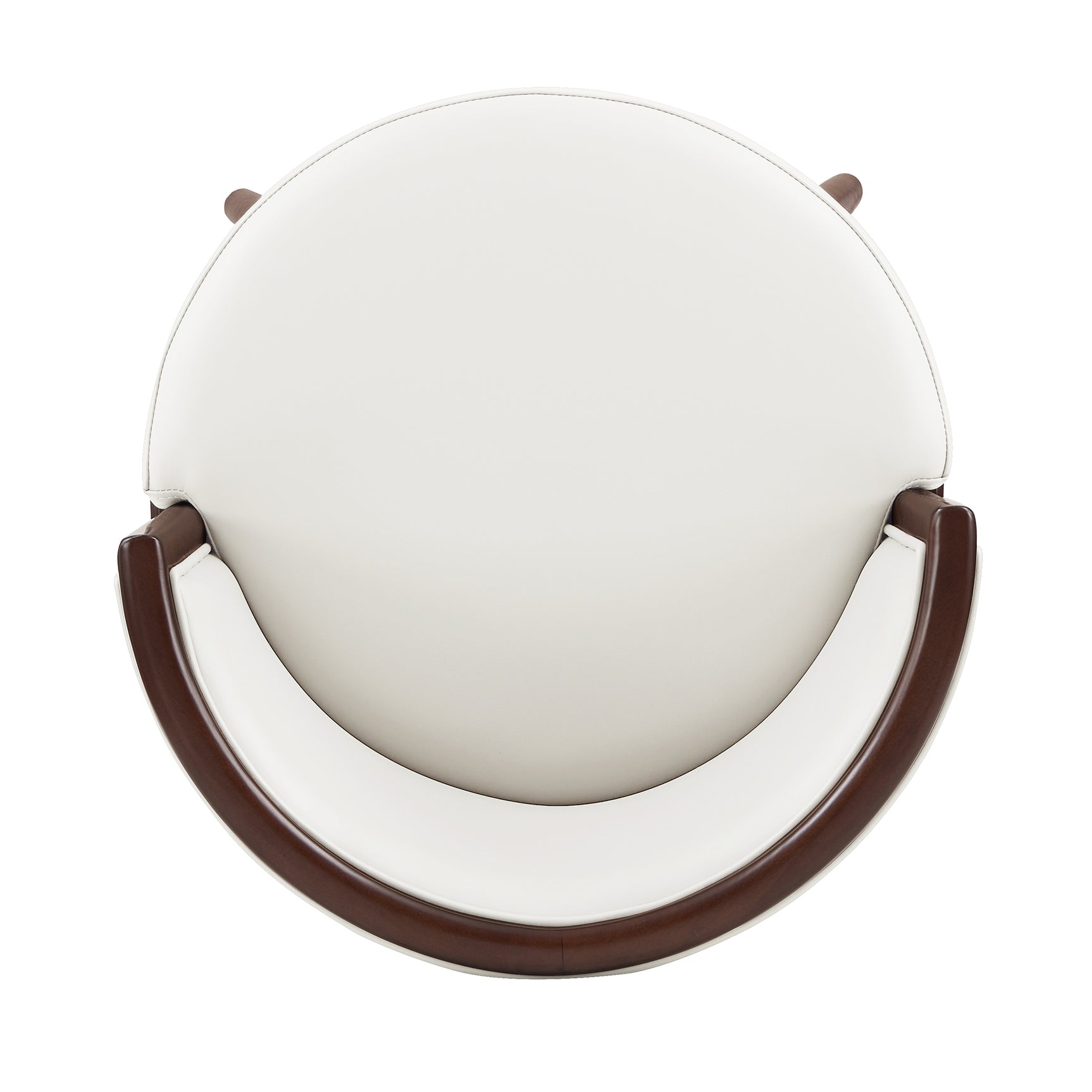 Evalyn Counter Stool in White - Ornate Home