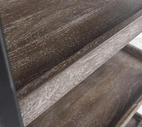 Evan Brown Bookshelf - Ornate Home