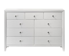 Evan White Panel Bedroom Set - Ornate Home