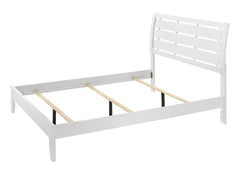 Evan White Queen Panel Bed - Ornate Home
