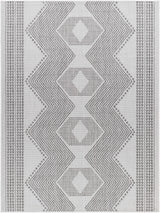 Evana Gray Outdoor Area Rug - Clearance - Ornate Home
