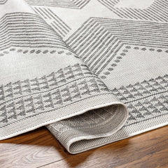 Evana Gray Outdoor Area Rug - Clearance - Ornate Home