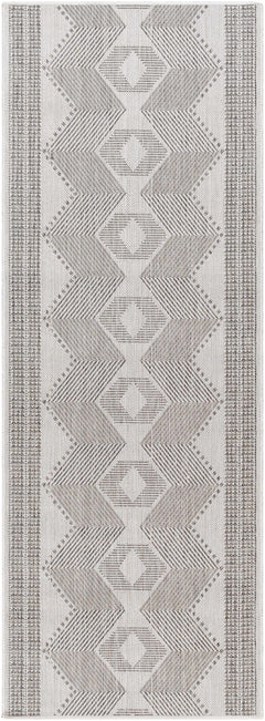 Evana Gray Outdoor Area Rug - Clearance - Ornate Home