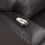 Evander Brown Power Lift Recliner - Ornate Home