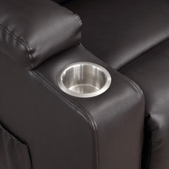 Evander Brown Power Lift Recliner - Ornate Home