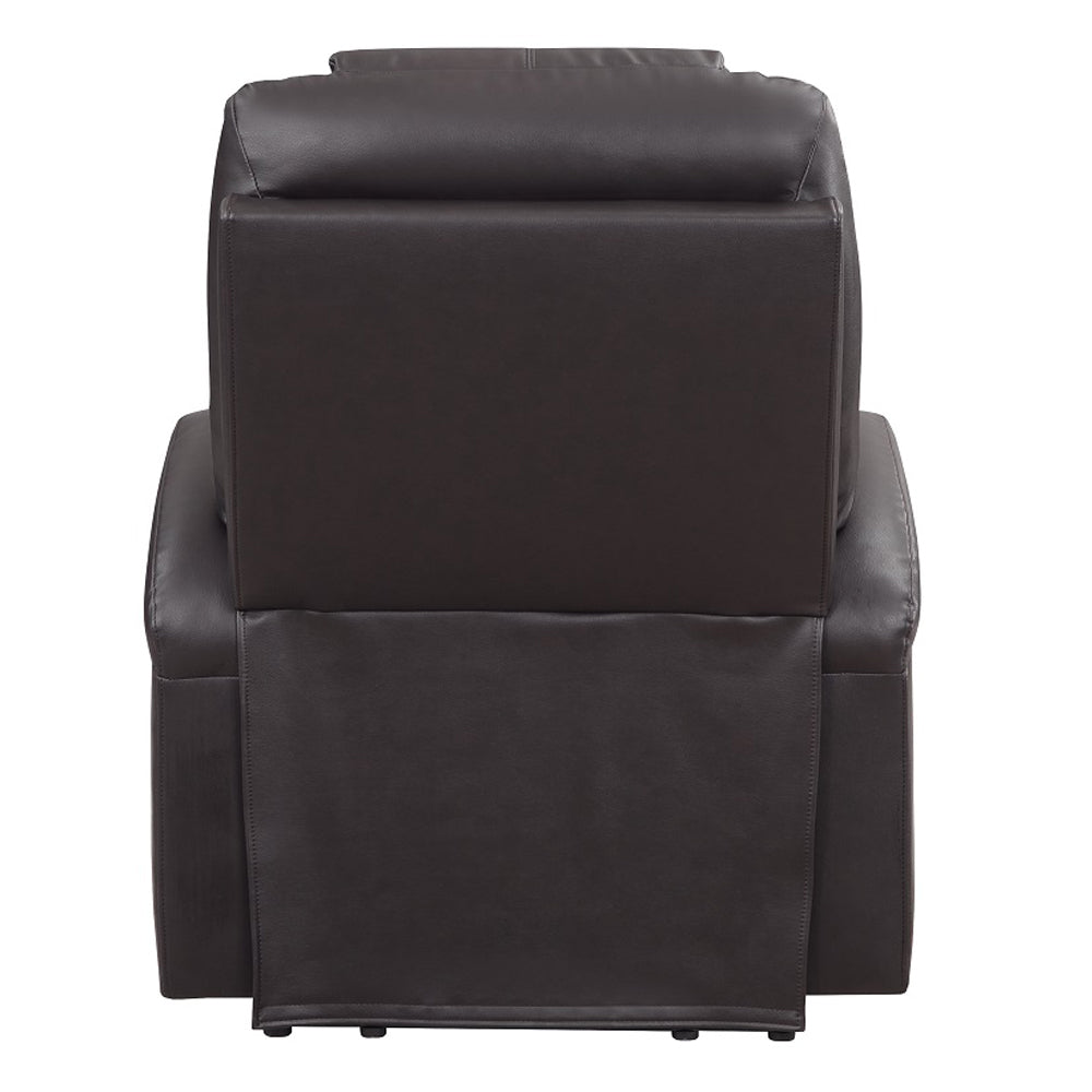 Evander Brown Power Lift Recliner - Ornate Home