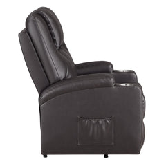 Evander Brown Power Lift Recliner - Ornate Home