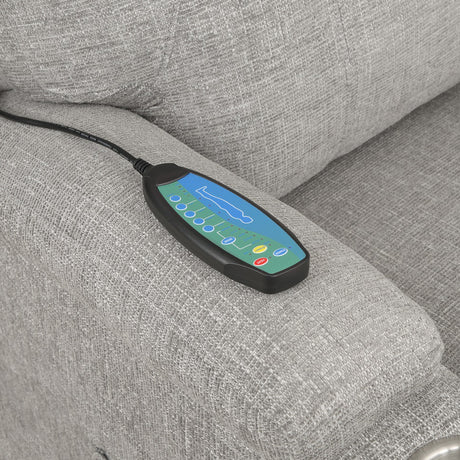 Evander Gray Power Lift Recliner - Ornate Home