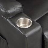 Evander Gunmetal Power Lift Recliner - Ornate Home