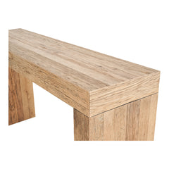 Evander Natural Console Table - Ornate Home