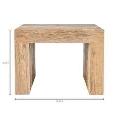 Evander Natural Dining Stool - Ornate Home