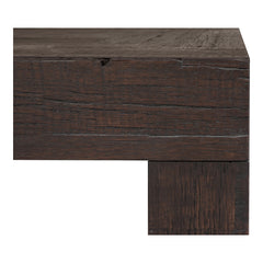 Evander Rustic Brown Coffee Table - Ornate Home