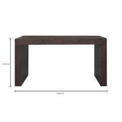 Evander Rustic Brown Console Table - Ornate Home