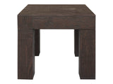 Evander Rustic Brown Side Table - Ornate Home
