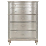 Evangeline Silver Oak 6-drawer Chest - Ornate Home
