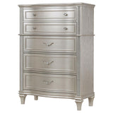Evangeline Silver Oak 6-drawer Chest - Ornate Home