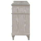 Evangeline Silver Oak 9-drawer Dresser - Ornate Home