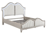 Evangeline Silver Oak California King Panel Bed - Ornate Home