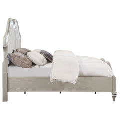 Evangeline Silver Oak California King Panel Bed - Ornate Home